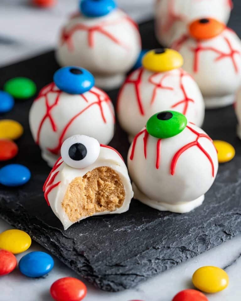 Pumpkin Truffle Eyeballs Recipe