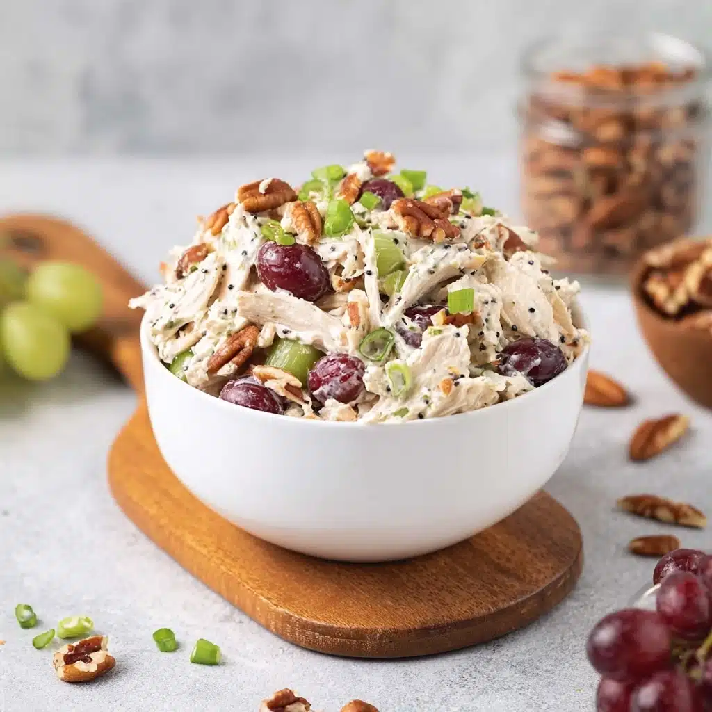 The Best California Chicken Salad with Grapes Recipe - Recipe Image