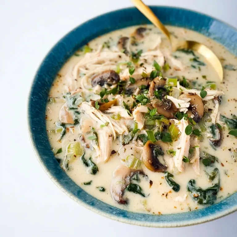 Rotisserie chicken mushroom soup Recipe