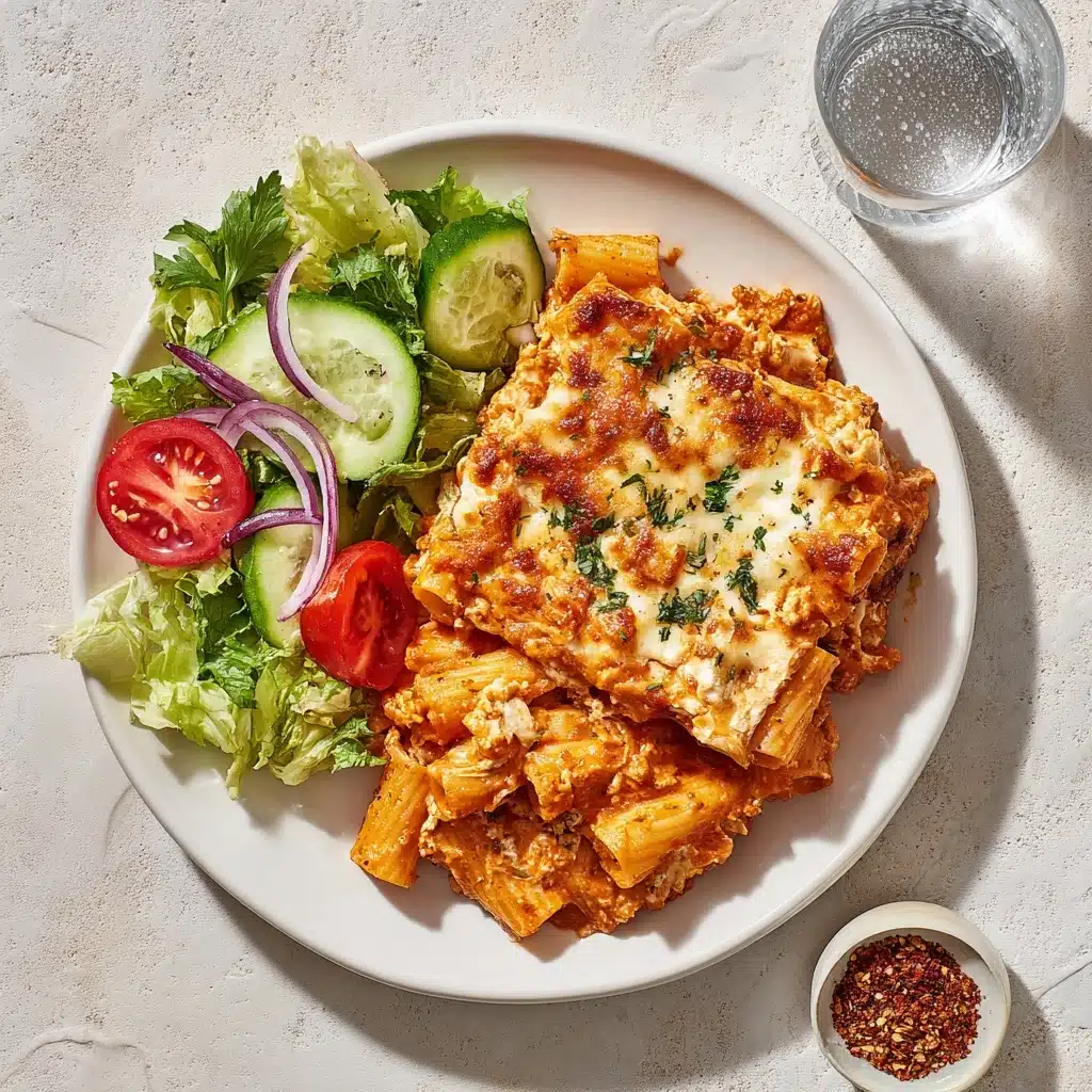 Cheesy Pumpkin Ricotta Pasta Bake Recipe - Recipe Image