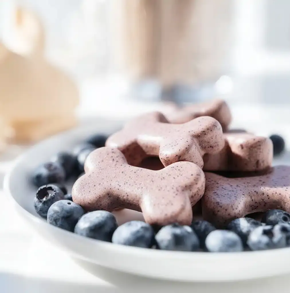Blueberry & Coconut Oil Gummy Dog Treat Recipe