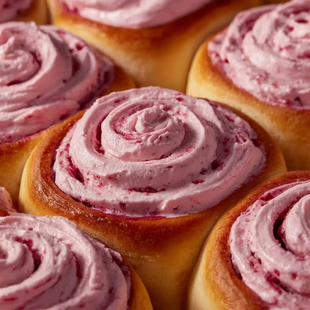 Strawberry Cinnamon Rolls Recipe - Recipe Image