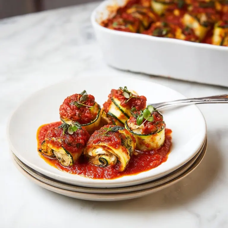 Vegan Lasagna Roll Ups Recipe