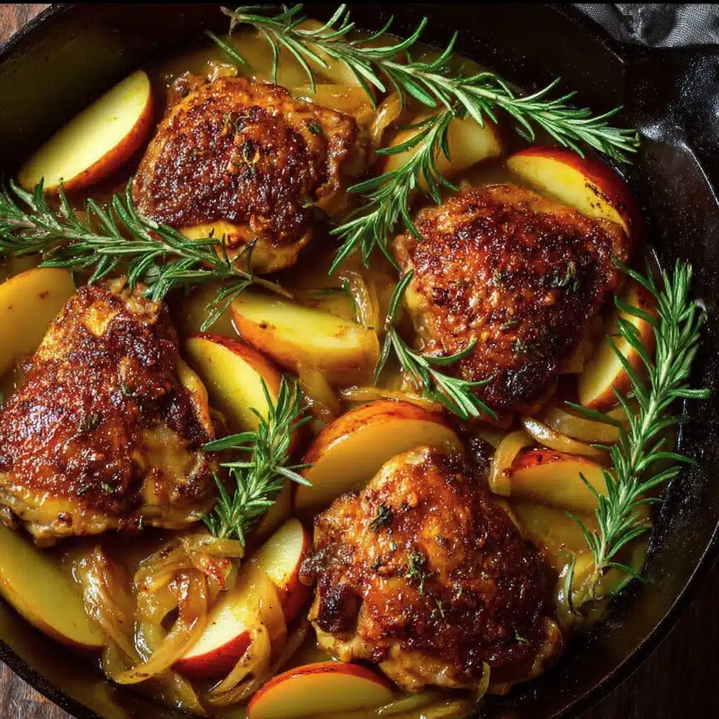 Rosemary Apple Cider Chicken Recipe - Recipe Image