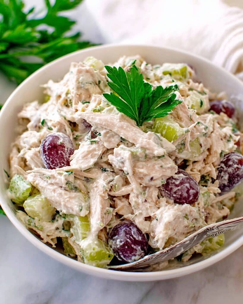 Chicken Salad with Grapes and Walnuts Recipe