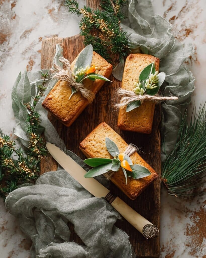 Orange Ginger Honey Cakes Recipe