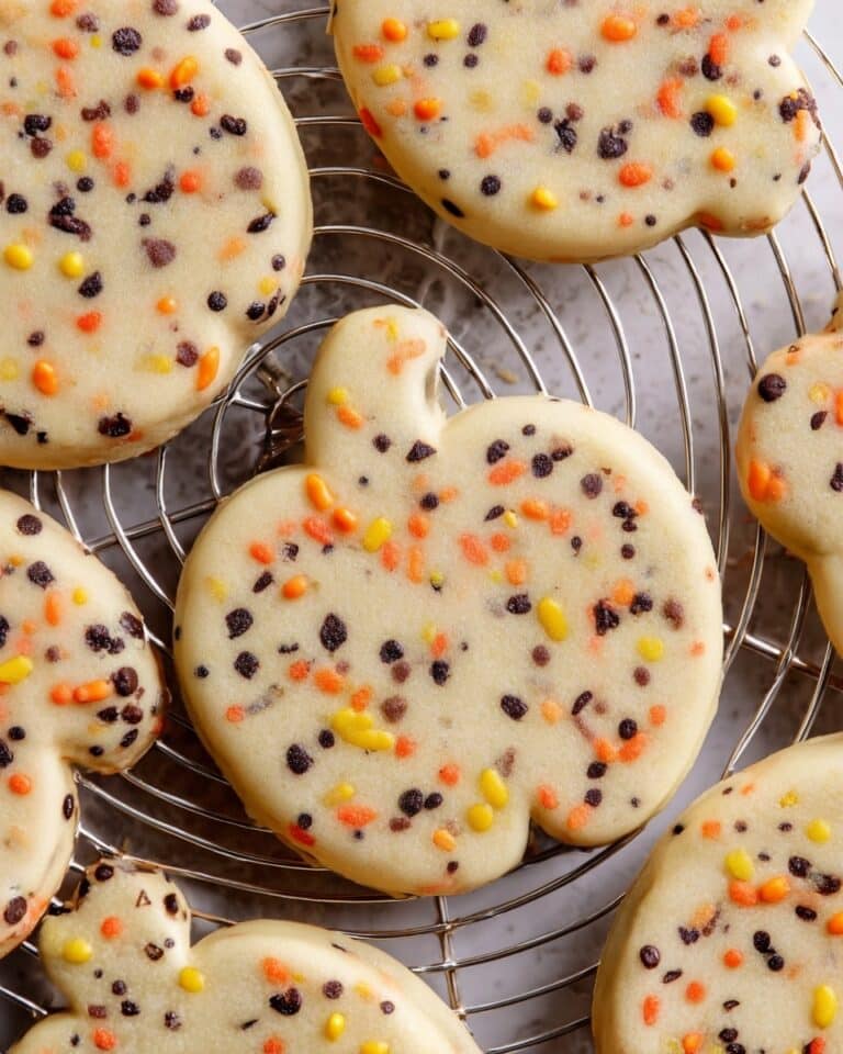Halloween Shortbread Cookies Recipe