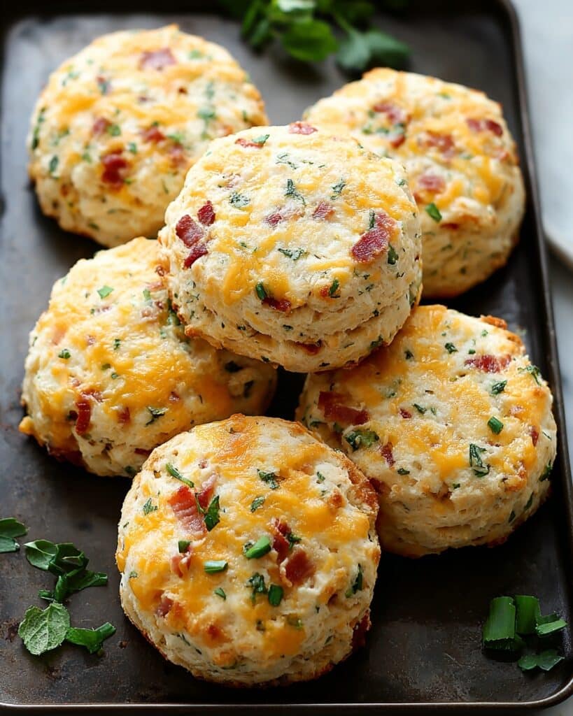 Breakfast Protein Biscuits with Ham & Cheese or Mediterranean Sausage Options Recipe