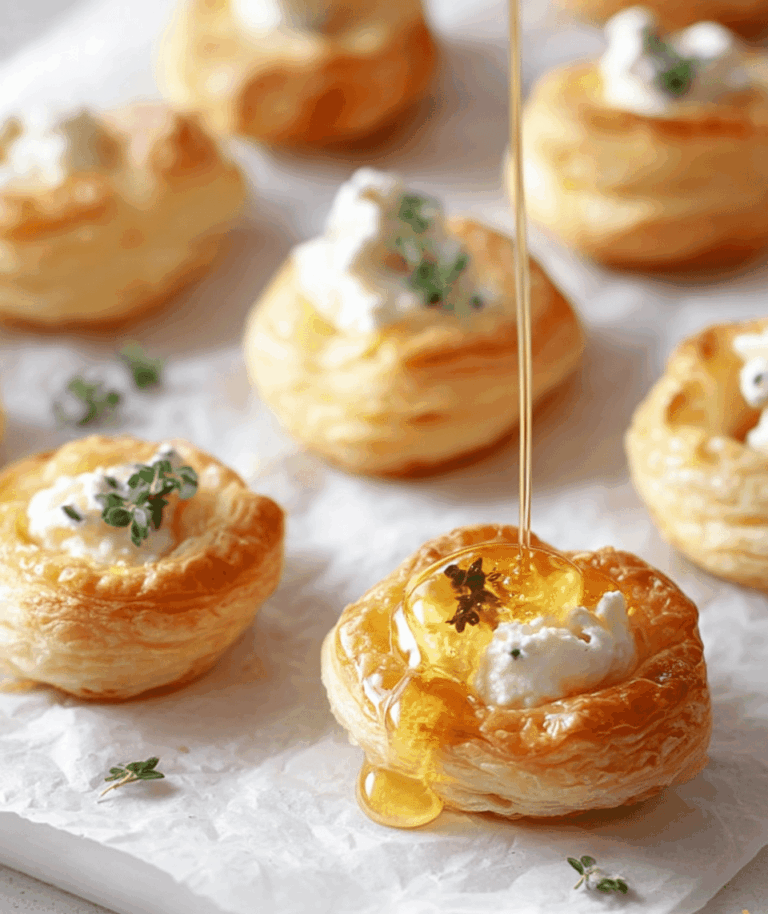 Easy Goat Cheese and Honey Bites Recipe