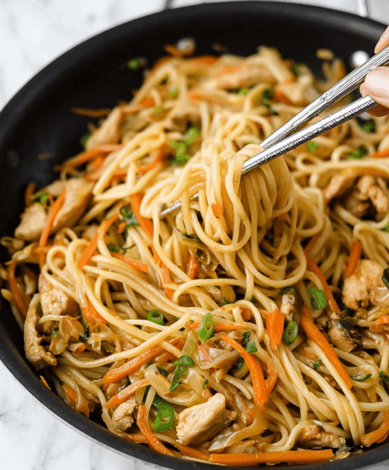 Chicken Lo Mein Recipe