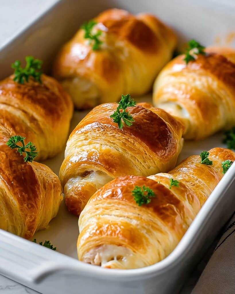 Chicken Crescent Roll-Ups Recipe