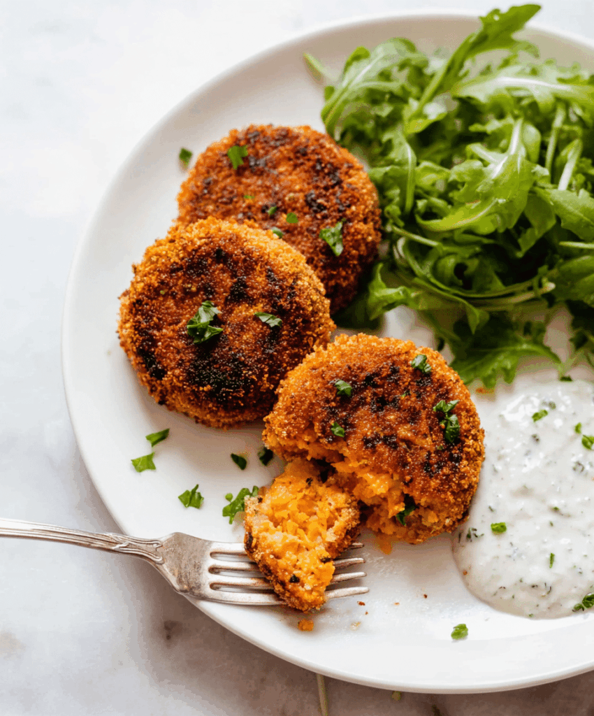Crispy Sweet Potato Cakes Recipe