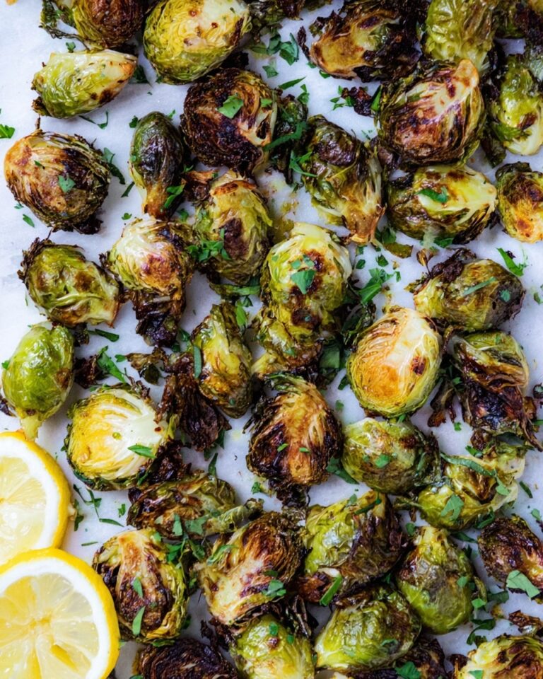 Crispy Oven-Roasted Brussels Sprouts Recipe