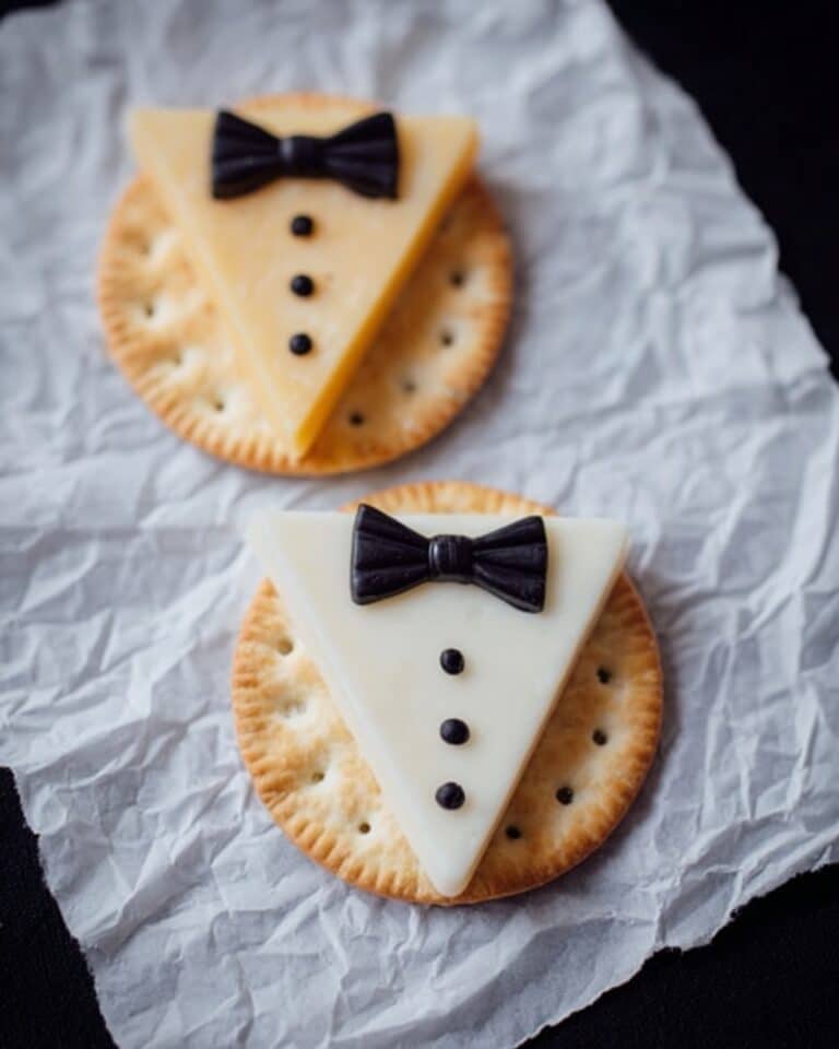 Tuxedo Cheese & Crackers Recipe