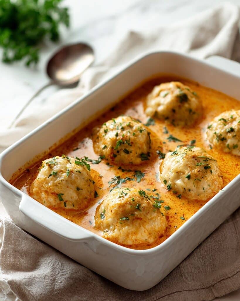 Best Tomato Soup with Cheddar Bay Dumplings Recipe