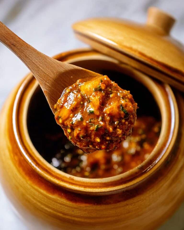 Mango Pickle with Mustard Oil Recipe