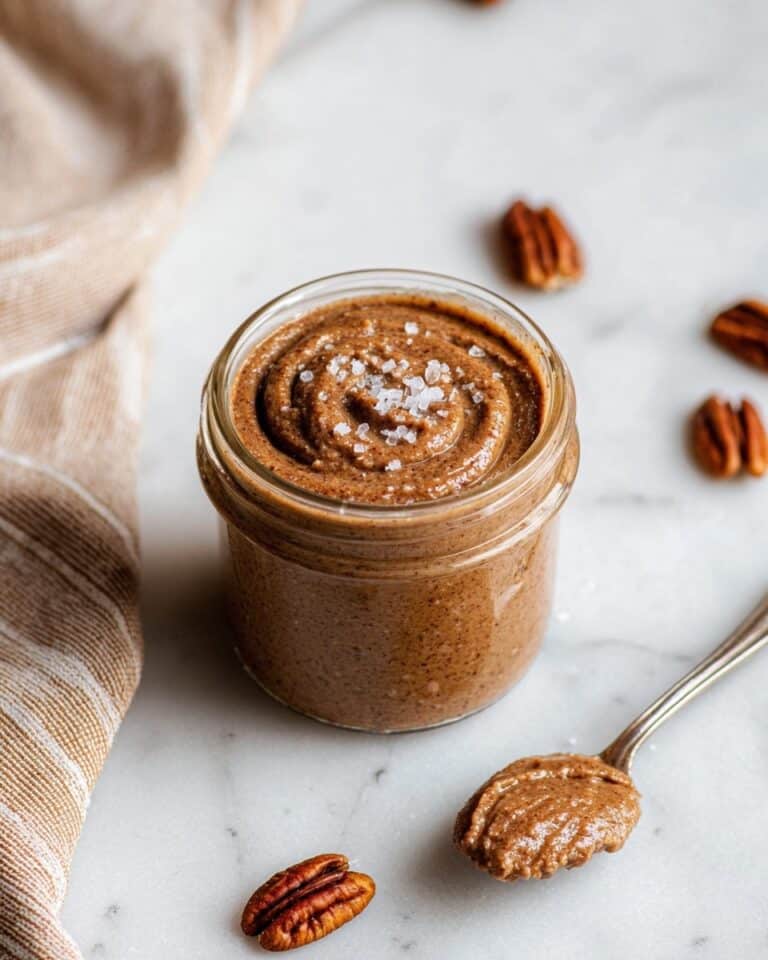 Homemade Salted Maple Pecan Butter Recipe