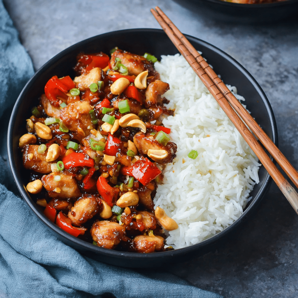 Kung Pao Chicken Recipe - Recipe Image