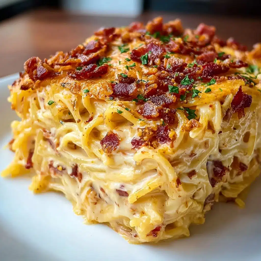 Spicy Southern Cheesy Chicken Spaghetti Casserole Recipe