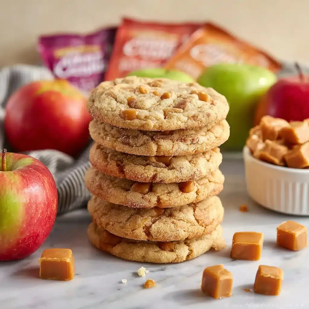 Caramel Apple Cider Cookies Recipe - Recipe Image