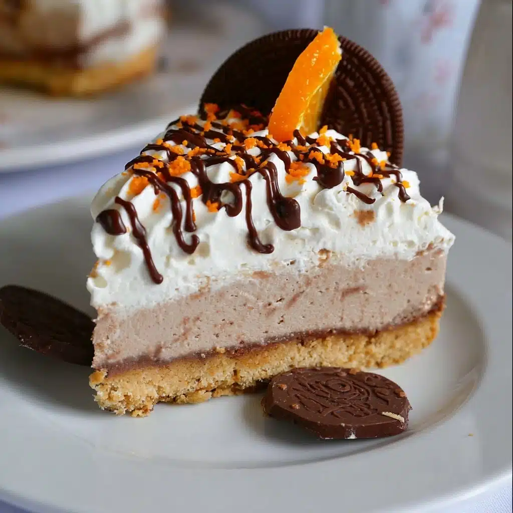 No-Bake Terry's Chocolate Orange Cheesecake! Recipe - Recipe Image