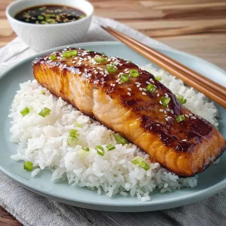 Orange Teriyaki Salmon Recipe