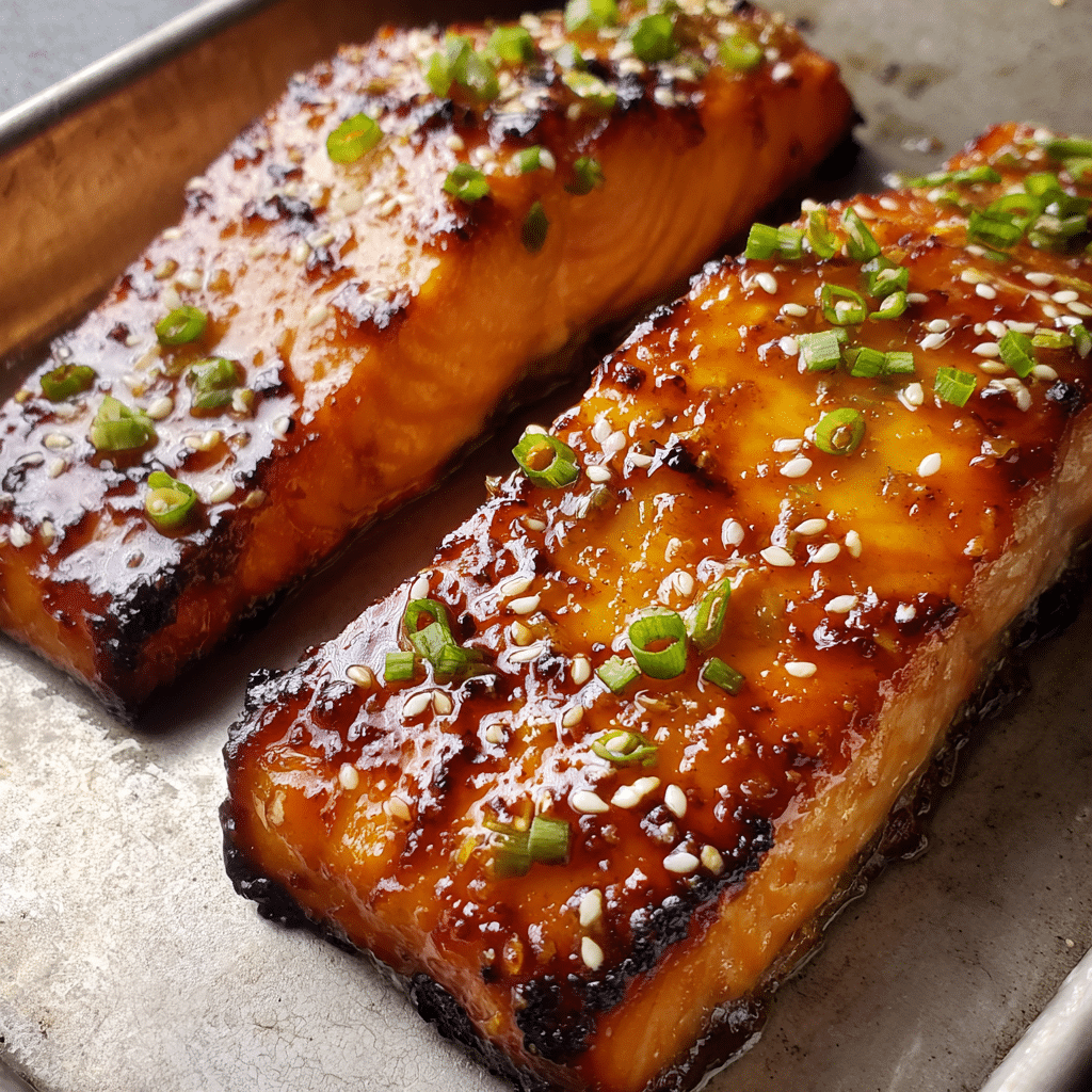 Orange Teriyaki Salmon Recipe - Recipe Image