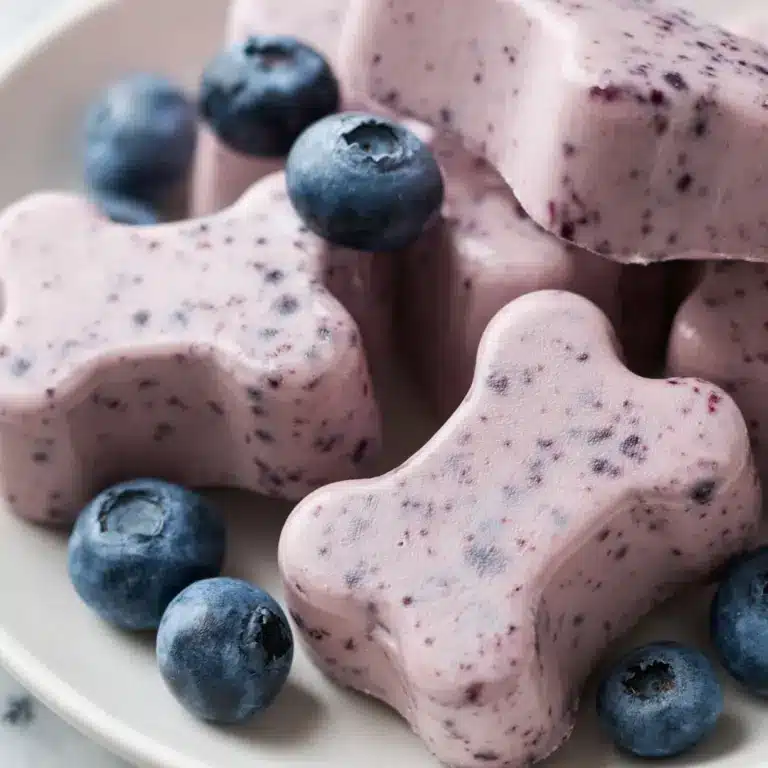 Blueberry & Coconut Oil Gummy Dog Treat Recipe