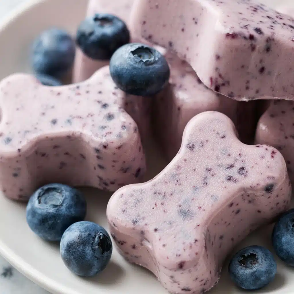 Blueberry & Coconut Oil Gummy Dog Treat Recipe
