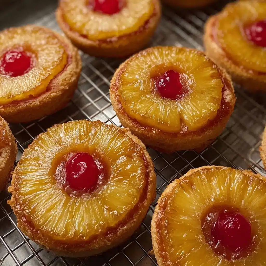 Pineapple Upside Down Cookies Recipe - Recipe Image
