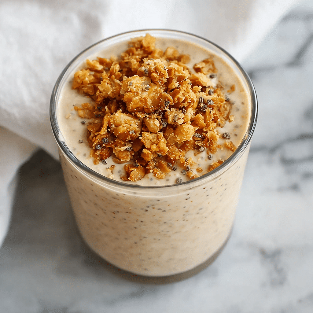 Cinnamon Pumpkin Protein Overnight Oats Recipe - Recipe Image
