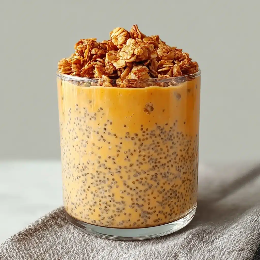 Cinnamon Pumpkin Protein Overnight Oats Recipe - Recipe Image