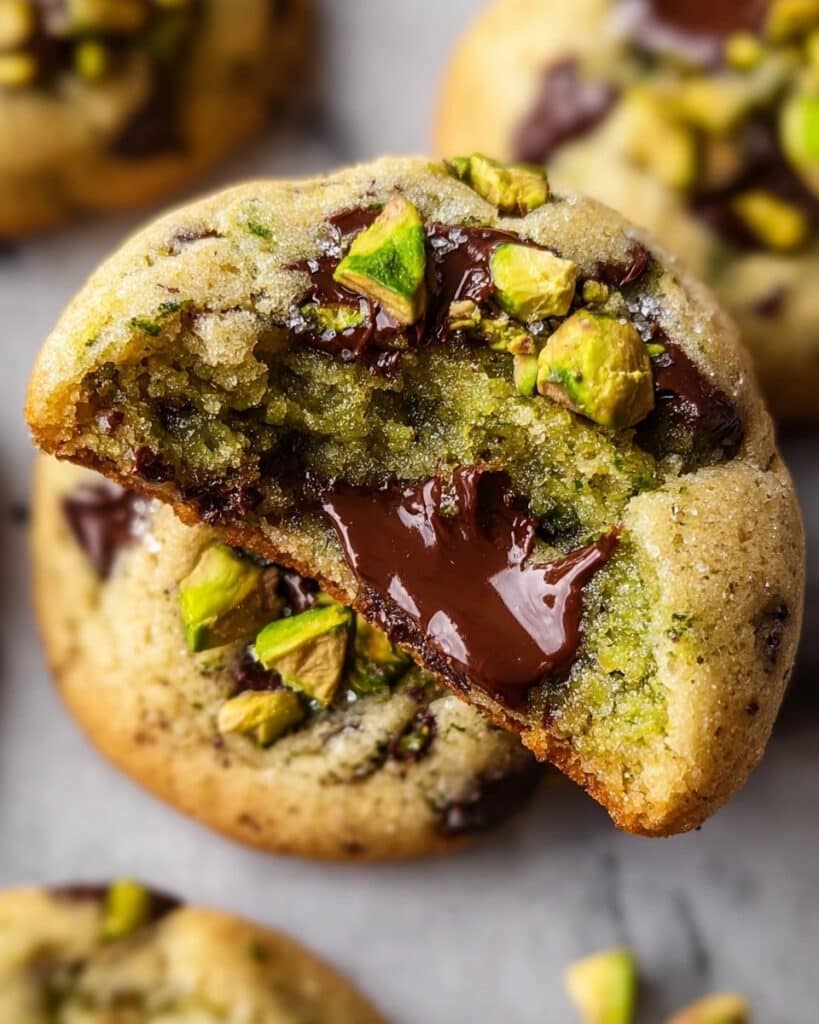 Pistachio Cream Cookies Recipe