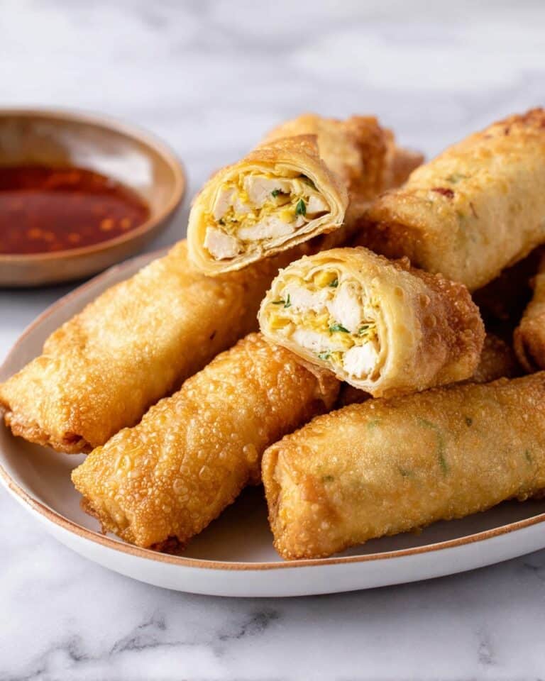 Crab Cake Egg Rolls Recipe