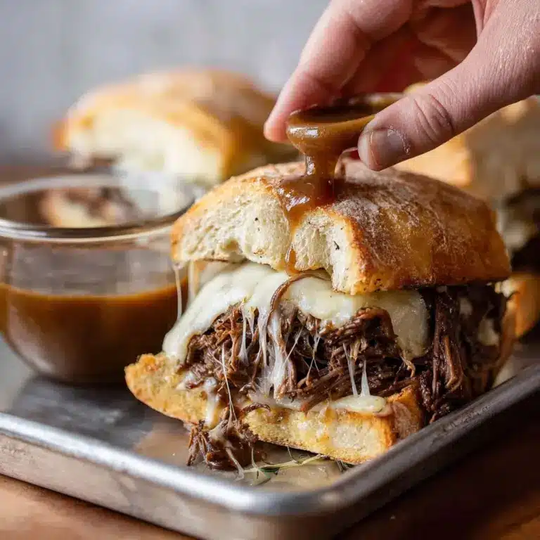 Slow Cooker French Dip Sandwiches Recipe
