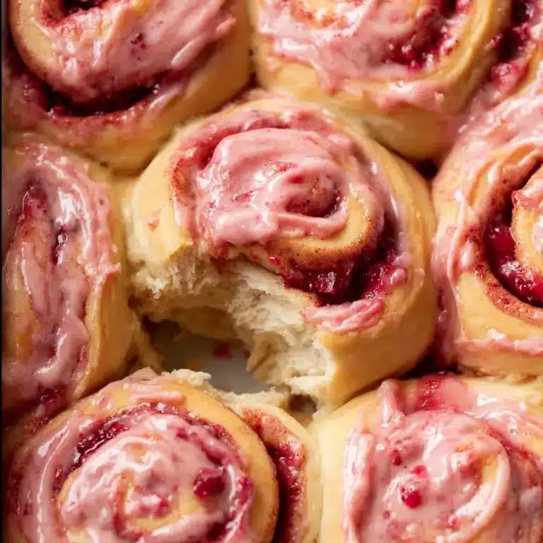Strawberry Cinnamon Rolls Recipe