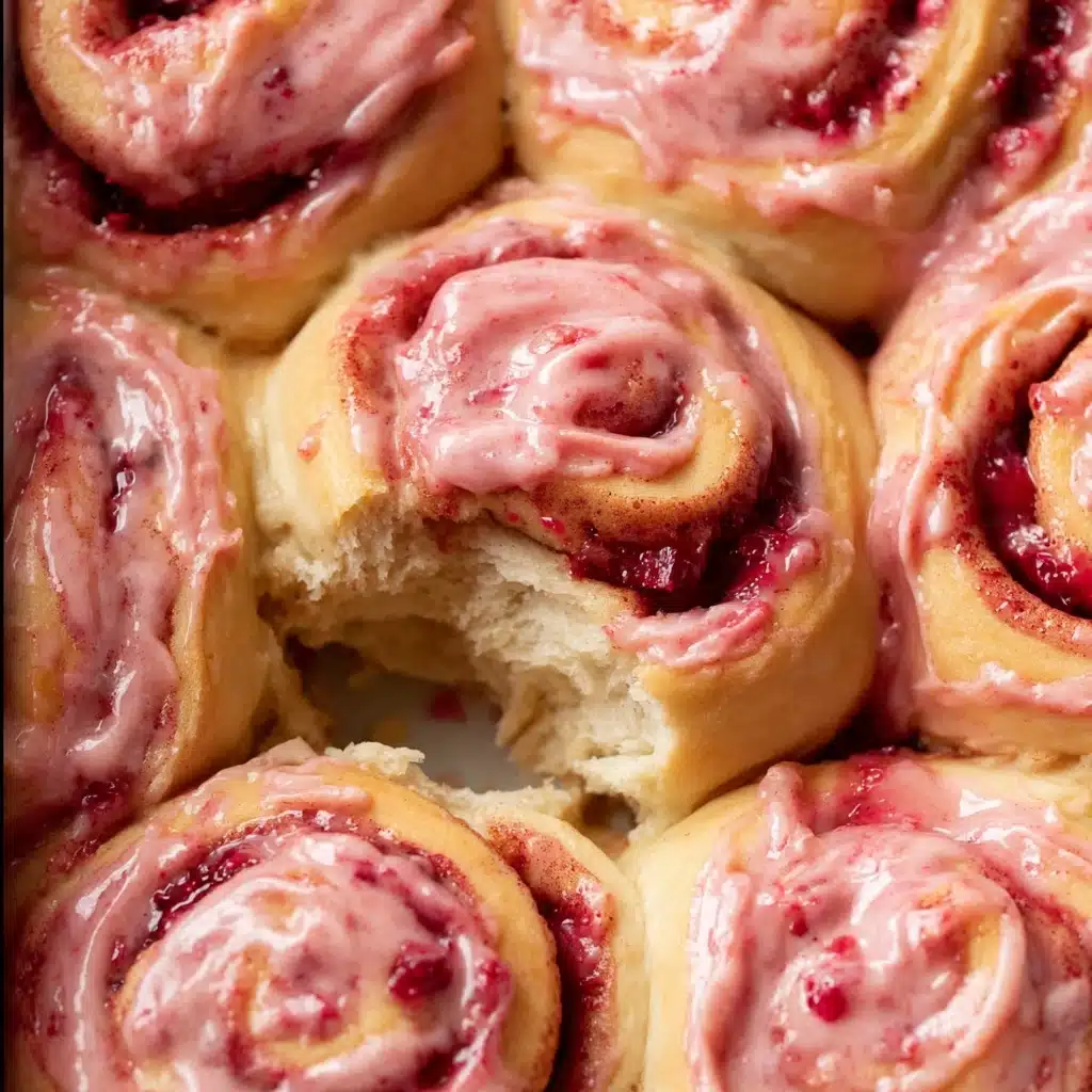 Strawberry Cinnamon Rolls Recipe