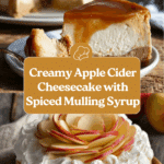 Apple Cider Cheesecake Recipe