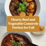 Beef and Vegetable Casserole Recipe