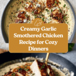 Creamy Garlic Smothered Chicken Recipe