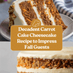 Carrot Cake Cheesecake Recipe