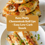 Keto Philly Cheesesteak Roll Ups Recipe