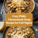 Philly Cheesesteak Soup Recipe