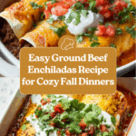 Ground Beef Enchiladas Recipe