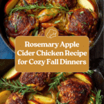 Rosemary Apple Cider Chicken Recipe