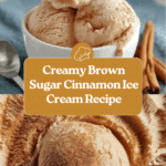 Creamy Brown Sugar Cinnamon Ice Cream Recipe