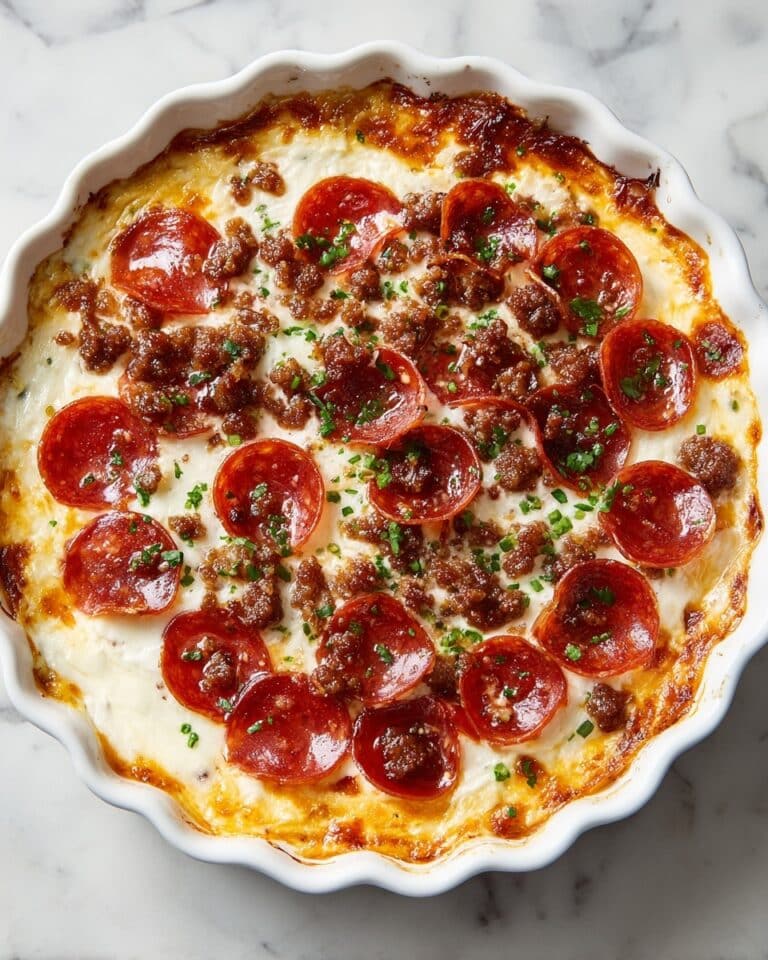 Creamy Pizza Layered Dip Recipe