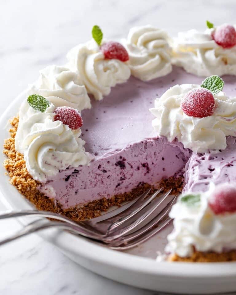 Cranberry Mousse Pie Recipe