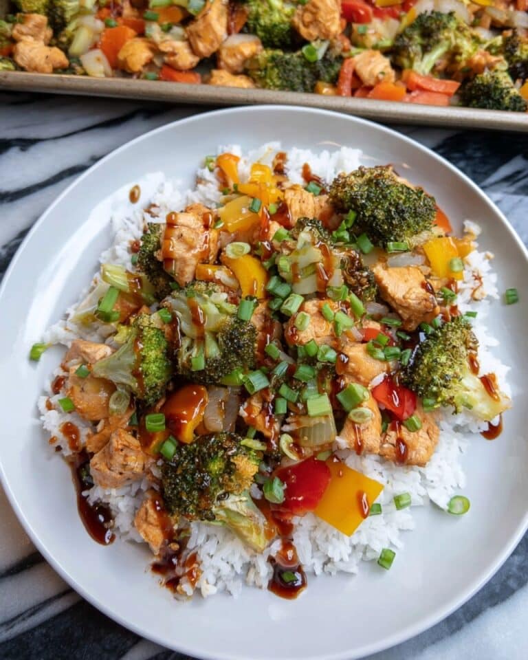 Teriyaki Chicken Sheet Pan Meal Recipe