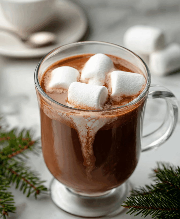 Homemade Slow Cooker Hot Chocolate Recipe